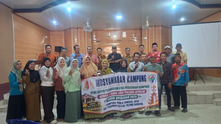 Musyawarah Kampung Penetapan Perubahan APBKam Tahun Anggaran 2026