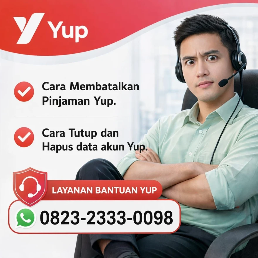 Cara membatalkan pengajuan pinjaman Yup
